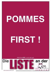 Read more about the article „Pommes sind aus“-„Kundschaft auch“-Flashmob – Ein überragender Erfolg